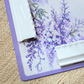 Violet Vines Wisteria Mahjong Neoprene Mat