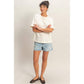 Crew Neck Short Sleeve Top