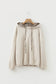 Spring 2026 Leopard Contrast Drawstring Hood Top (S-XL)