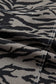 Spring 2026 Western Zebra Stripe Printed Wide Leg Jeans
