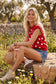 Gameday Polka Dot Sleeveless Knit Top
