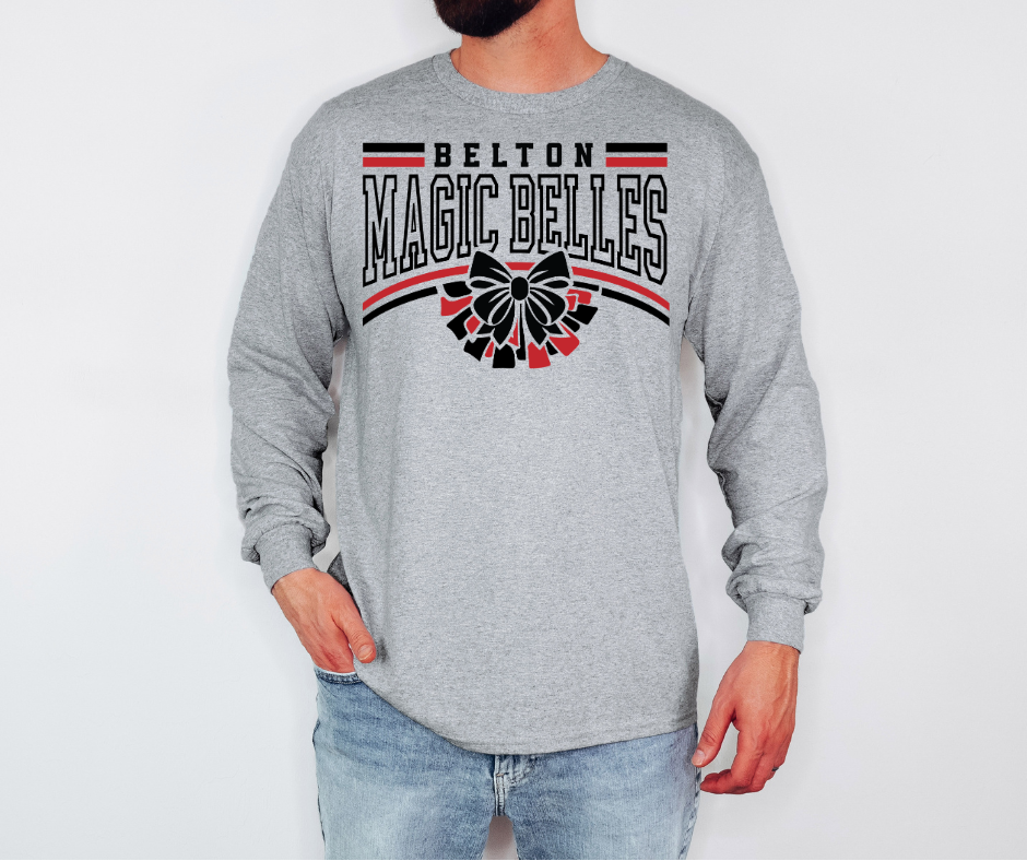 Magic Belles Bow! Gildan Unisex Ultra Cotton® Long Sleeve T-Shirt – 2400