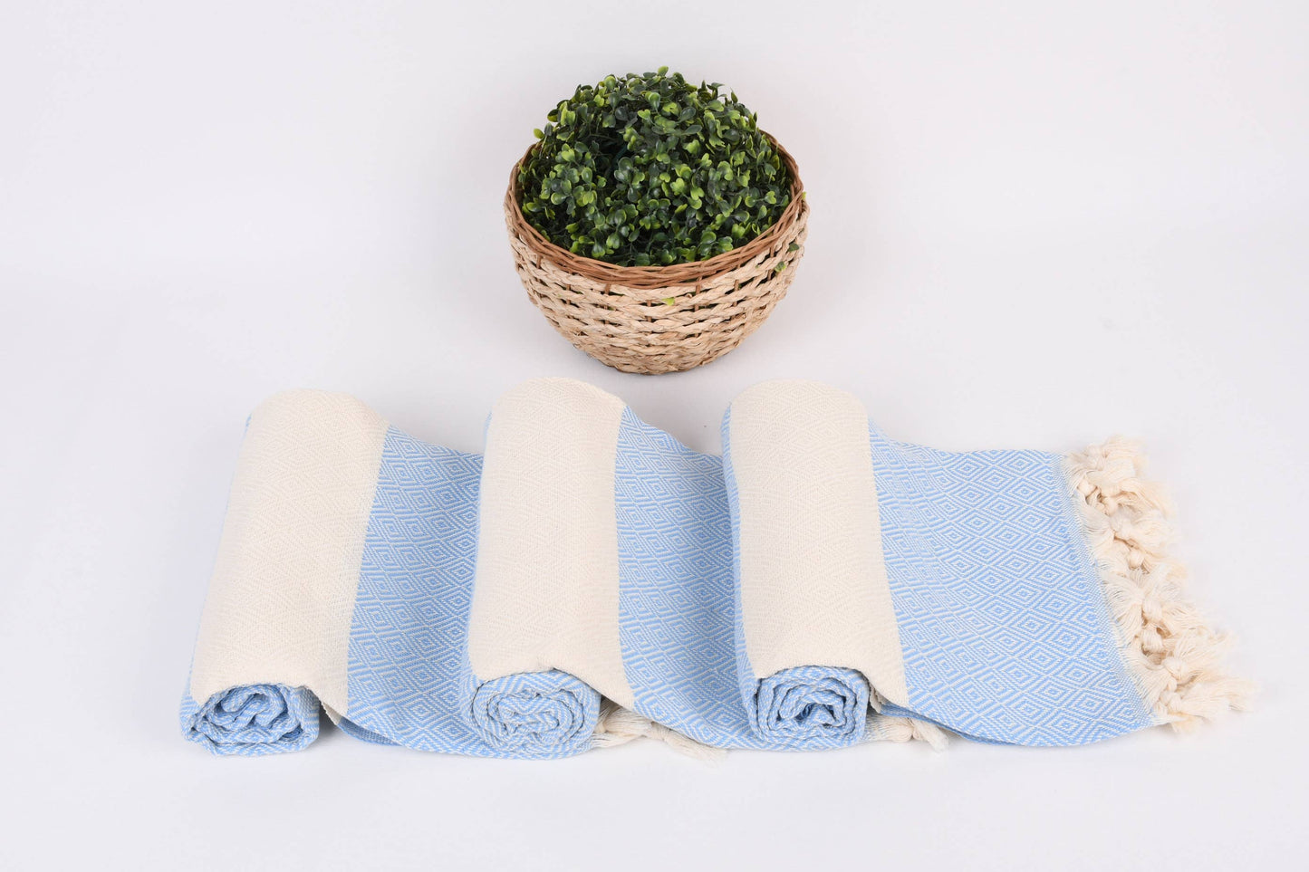 Beach Towels, Turkish Beach Towel, Baby Blue Towel