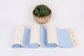 Beach Towels, Turkish Beach Towel, Baby Blue Towel