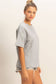 Crew Neck Short Sleeve Top