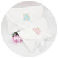 White Cotton Pique Envelope Bag