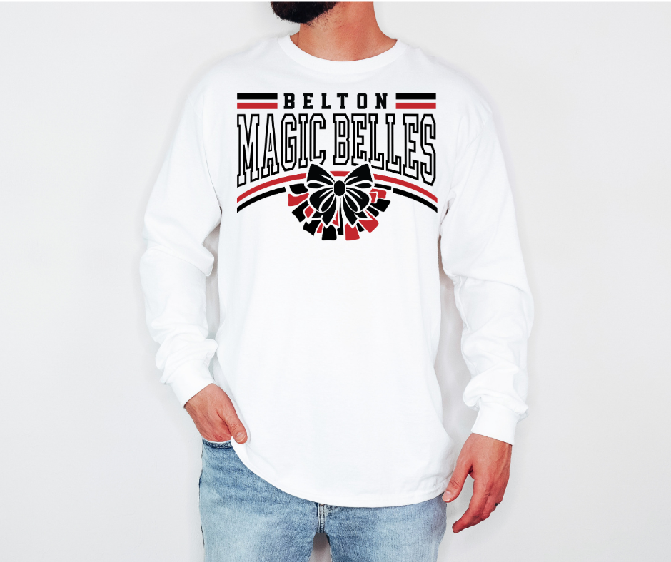 Magic Belles Bow! Gildan Unisex Ultra Cotton® Long Sleeve T-Shirt – 2400
