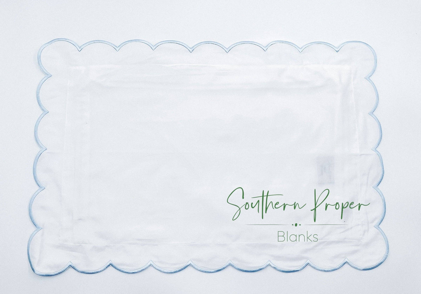 Pillowcase - Scalloped edge