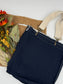 Blank Authentic Pigment 14 oz. Raw-Edge Canvas Tote (Style 1906)