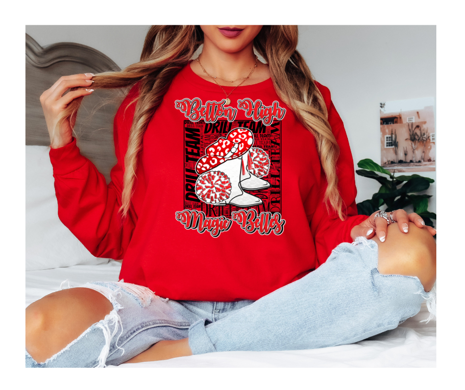 Magic Belles Belton High School Drill Team! Gildan Unisex Ultra Cotton® Long Sleeve T-Shirt – 2400