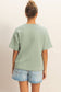 Crew Neck Short Sleeve Top