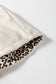 Spring 2026 Leopard Contrast Drawstring Hood Top (S-XL)