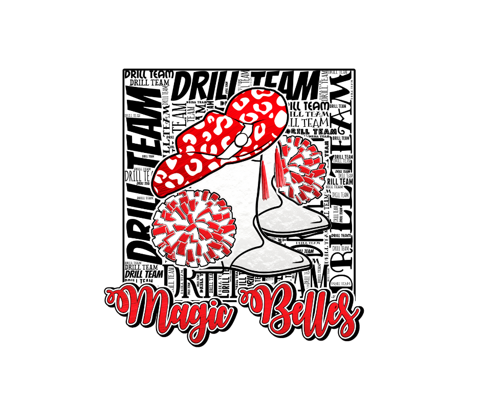 Magic Belles Drill Team! Gildan Unisex Ultra Cotton® Long Sleeve T-Shirt – 2400