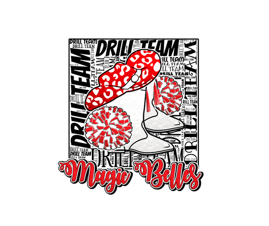Magic Belles Drill Team! Gildan Unisex Ultra Cotton® Long Sleeve T-Shirt – 2400
