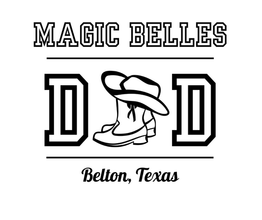 Magic Belles Dad Sport Design! Gildan Unisex Ultra Cotton® Long Sleeve T-Shirt – 2400
