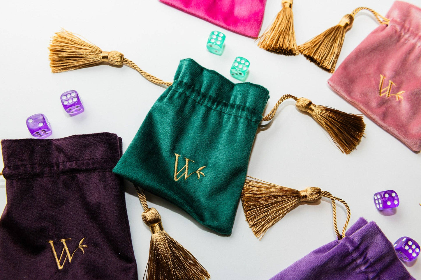The Velvet Wind | Mahjong Dice Bag