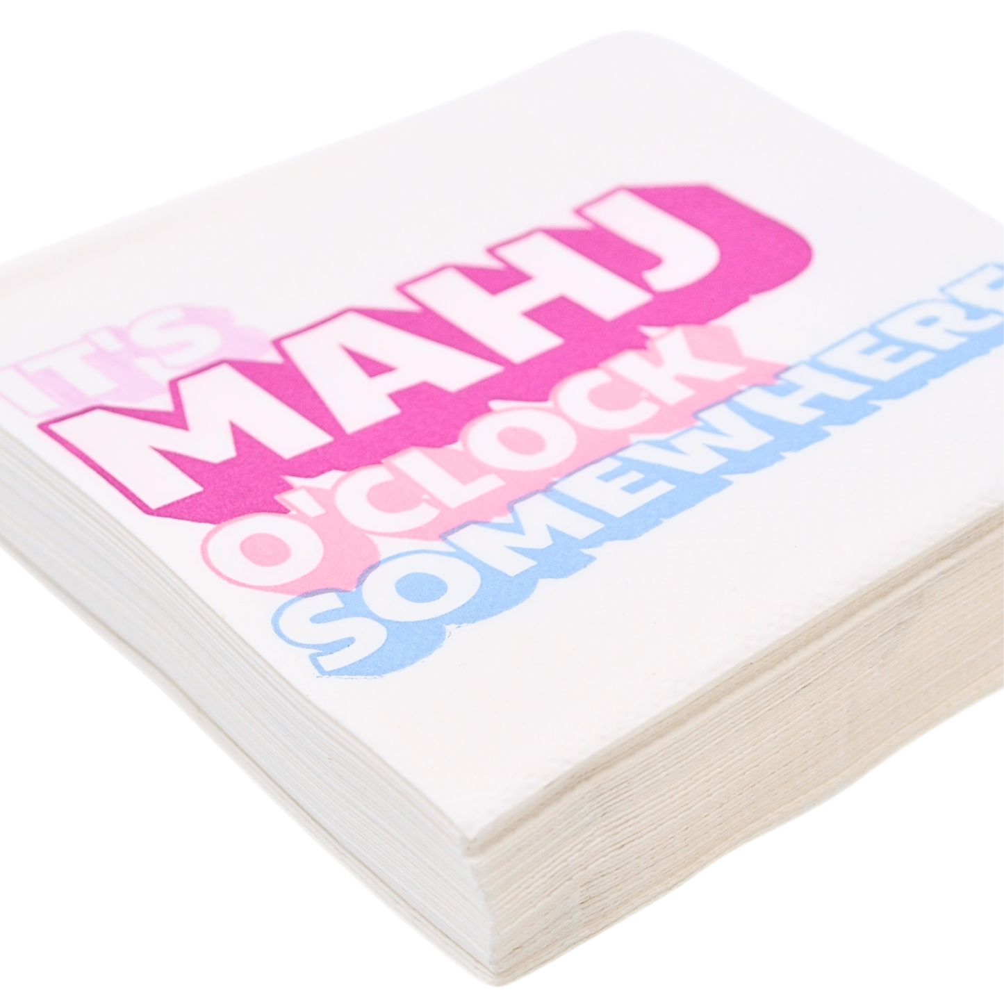 "It's Mahj O'Clock Somewhere" Cocktail Napkins