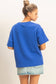Crew Neck Short Sleeve Top