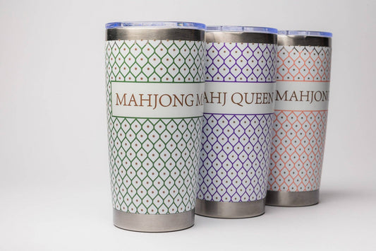 The Velvet Wind | Mahjong Tumbler – 20 oz Stainless Steel