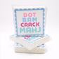 "Dot Bam Crack MAHJ" Cocktail Napkins