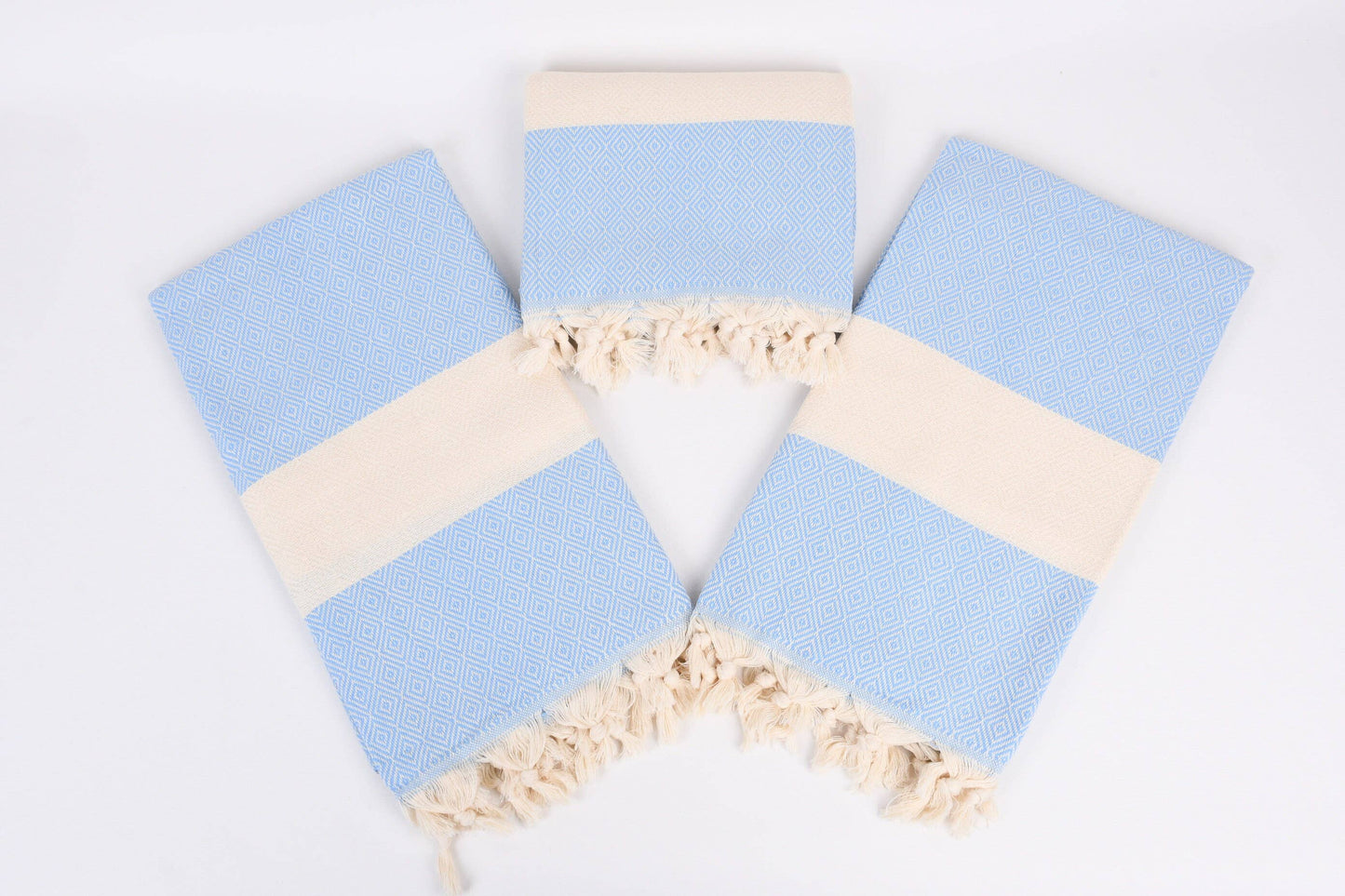 Beach Towels, Turkish Beach Towel, Baby Blue Towel