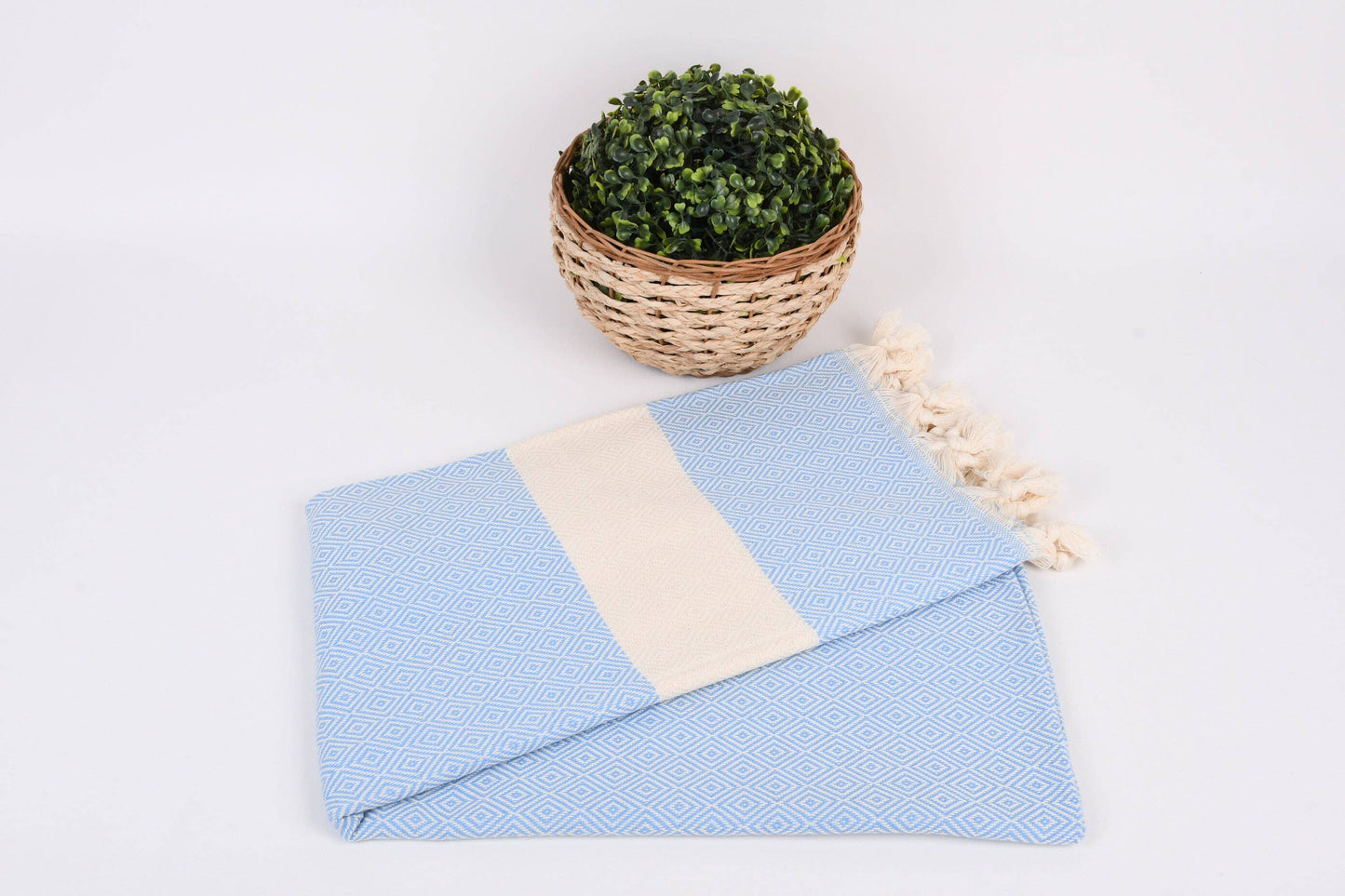Beach Towels, Turkish Beach Towel, Baby Blue Towel