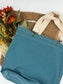 Blank Authentic Pigment 14 oz. Raw-Edge Canvas Tote (Style 1906)
