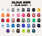 Blank Gildan Unisex Heavy Blend™ Crewneck Sweatshirt - 18000