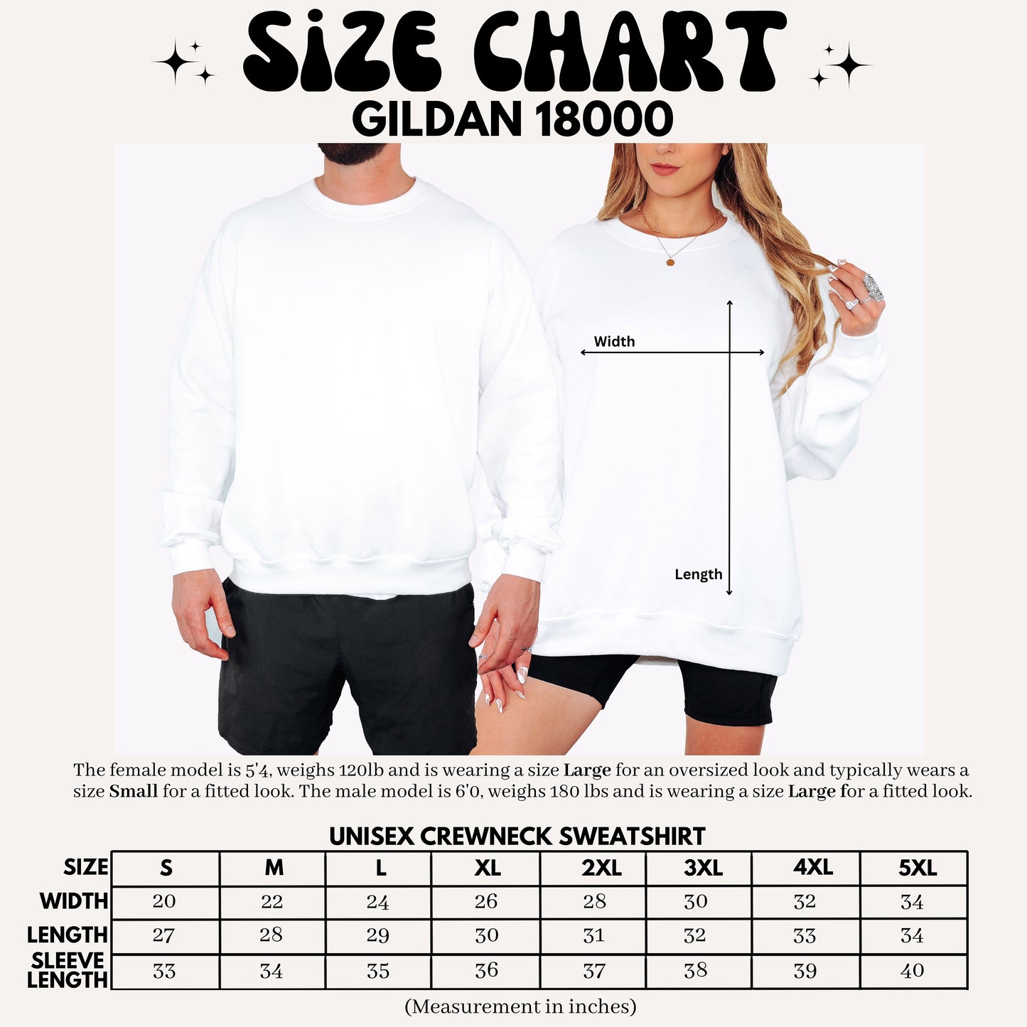 Blank Gildan Unisex Heavy Blend™ Crewneck Sweatshirt - 18000