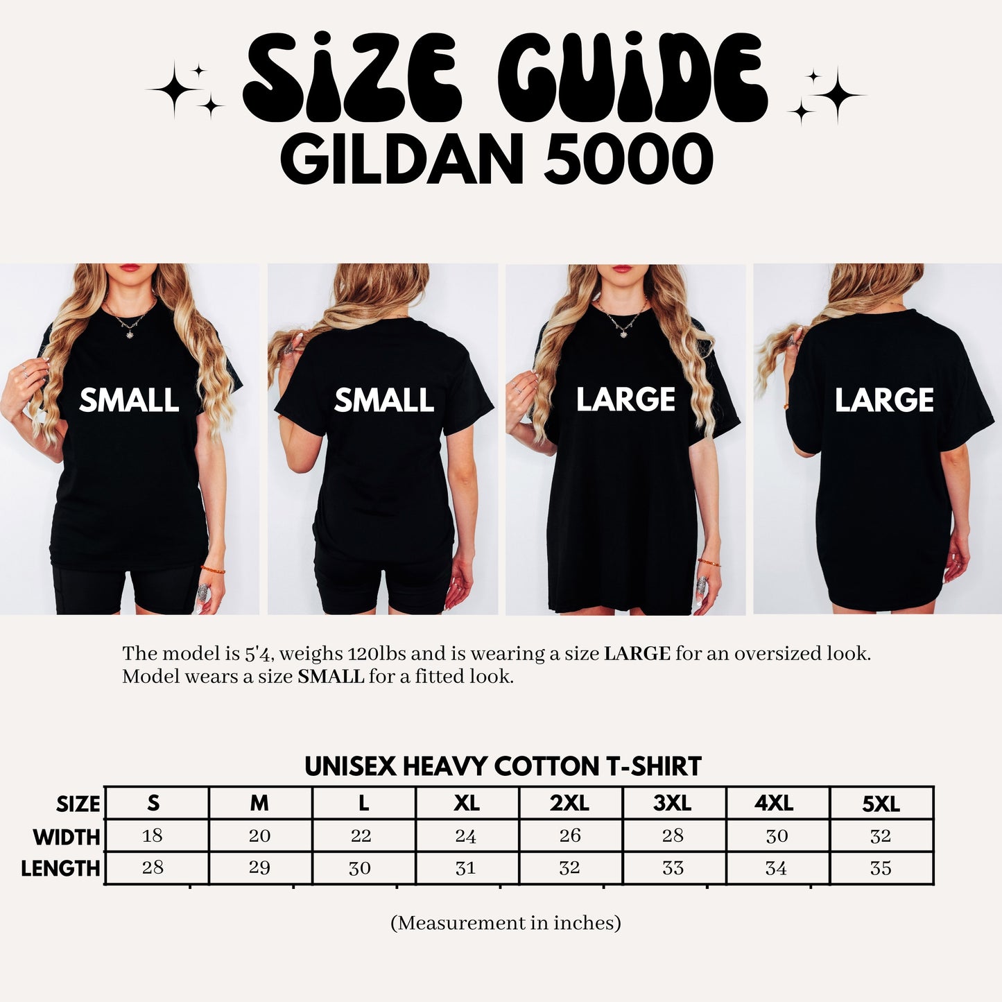 Blank Unisex Heavy Cotton™ T-Shirt – 5000