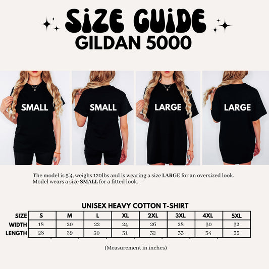 Blank Unisex Heavy Cotton™ T-Shirt – 5000