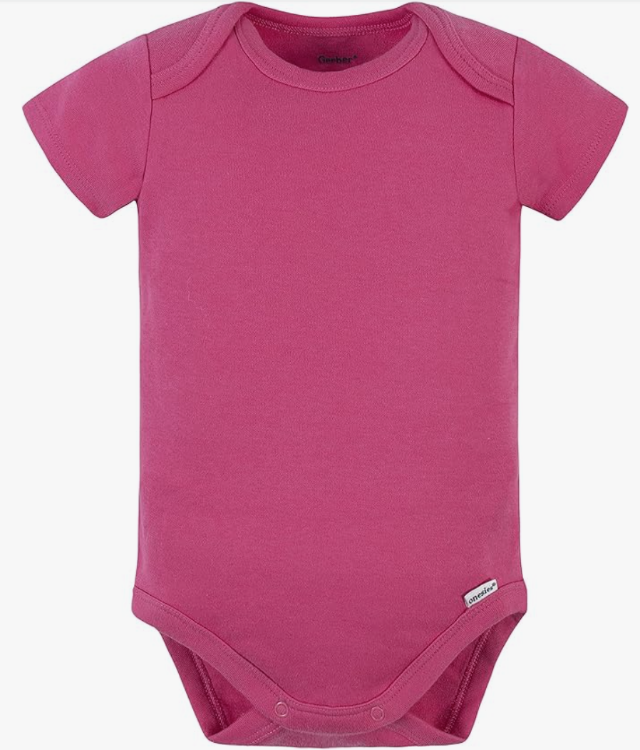 Blank Classic Gerber Onesie