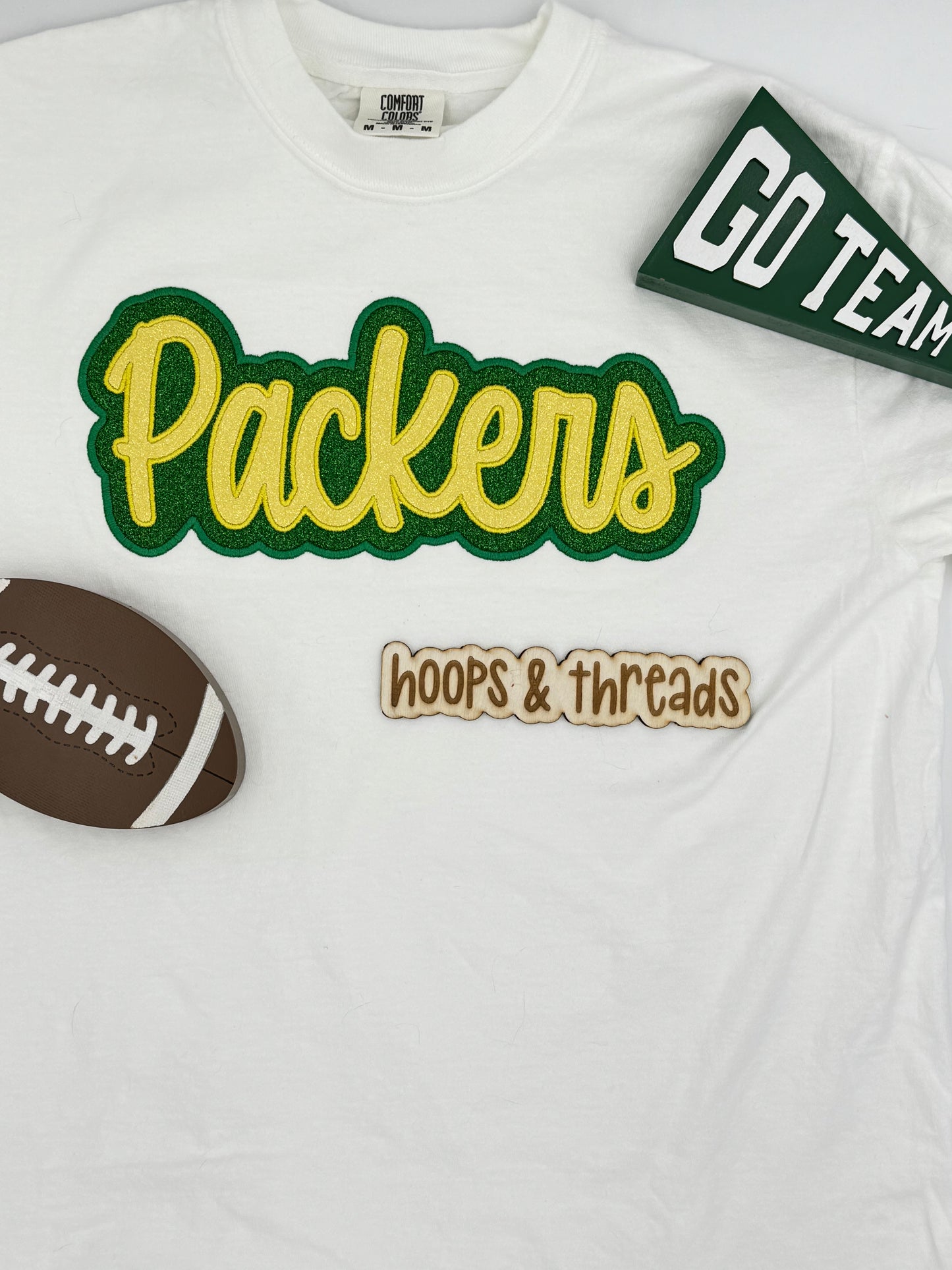 His or Hers Team Spirit on Comfort Colors® Garment-Dyed Heavyweight T-Shirt