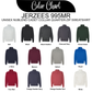 Blank Unisex Quarter-Zip Sweatshirt – Jerzees Nublend® 995MR