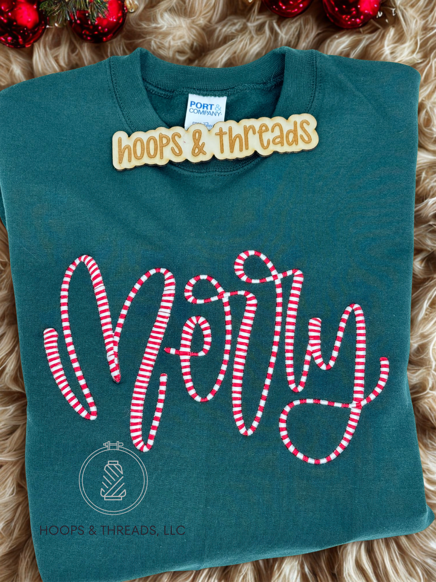 Evergreen Peppermint Sweatshirt