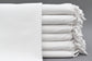 Elegant Turkish Hand Towel, Versatile White Hand Towel
