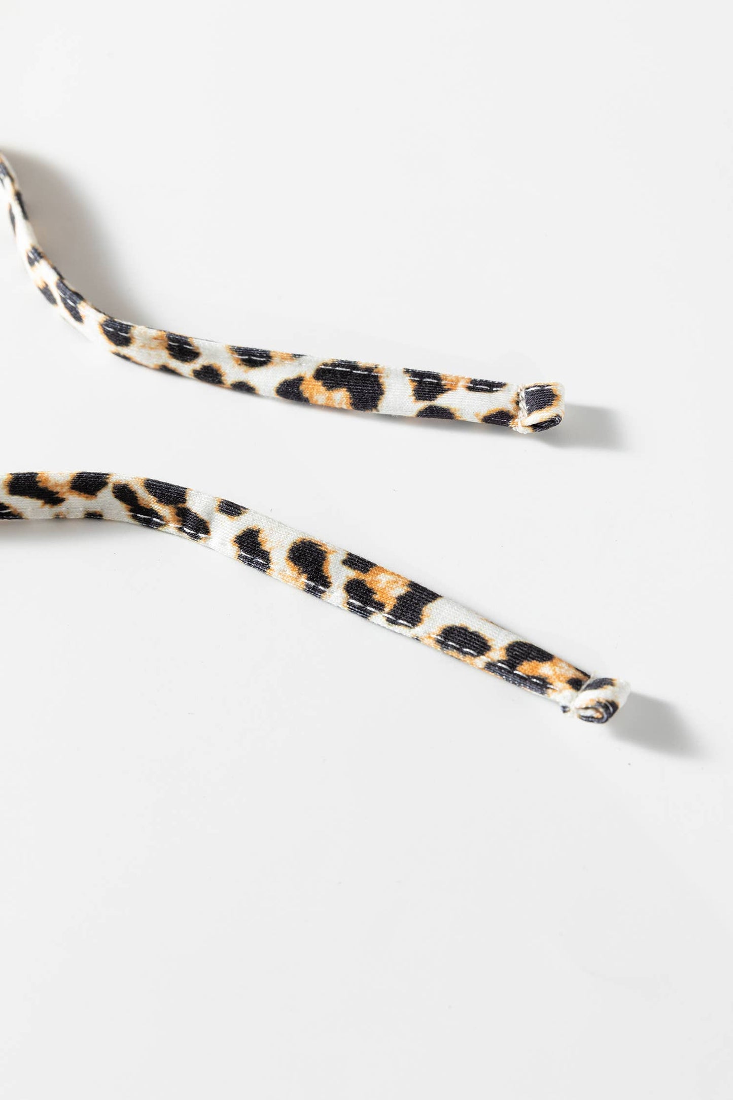 Spring 2026 Leopard Contrast Drawstring Hood Top (S-XL)