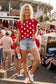 Gameday Polka Dot Sleeveless Knit Top