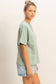Crew Neck Short Sleeve Top