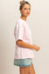 Crew Neck Short Sleeve Top
