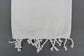 Elegant Turkish Hand Towel, Versatile White Hand Towel