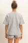 Crew Neck Short Sleeve Top