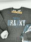 Custom "Mama" Appliqué Sweatshirt Using Baby Clothes – Gildan Unisex Heavy Blend™ Crewneck