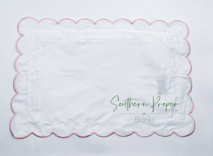 Pillowcase - Scalloped edge