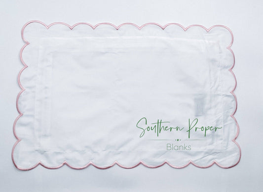 Pillowcase - Scalloped edge