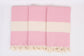 Turkish Beach Towel Personalized, Elegant Light Pink Towel