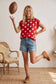 Gameday Polka Dot Sleeveless Knit Top
