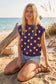 Gameday Polka Dot Sleeveless Knit Top