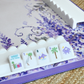 Violet Vines Wisteria Mahjong Neoprene Mat