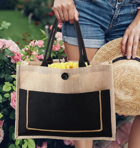Jute Tote Bag